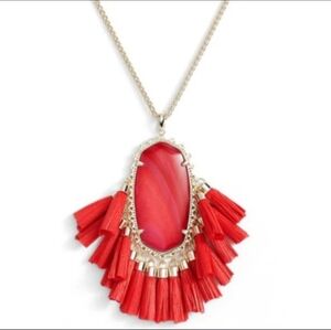 Rare Kendra Scott Red Necklace